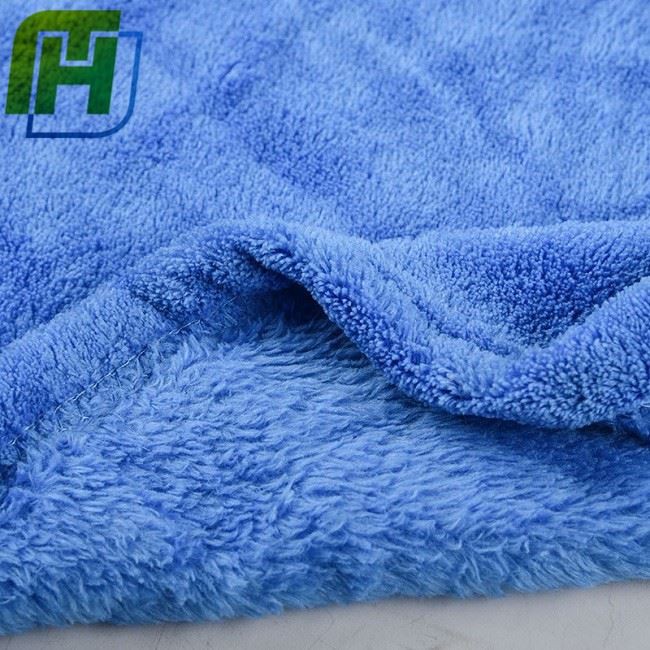 Coral Fleece Plaid Fabric