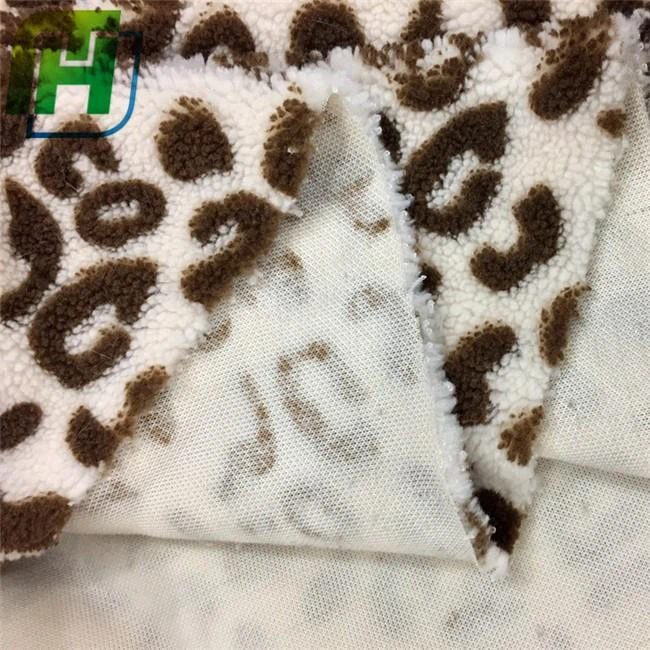 Printed Sherpa Fleece Fabric