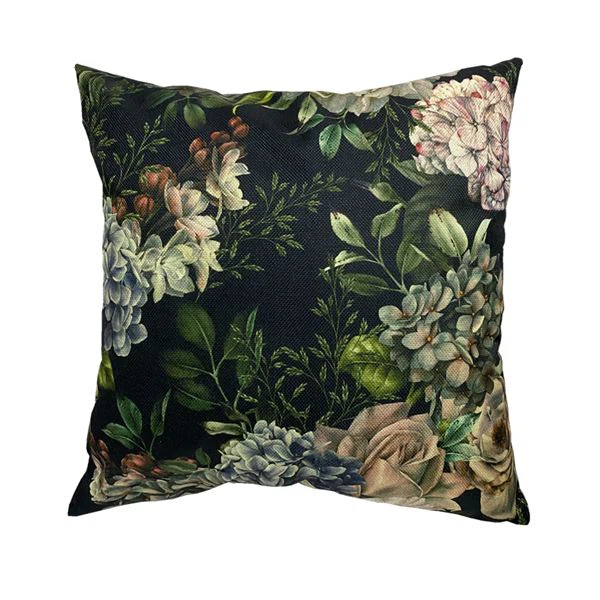 Vintage Floral Throw Pillows
