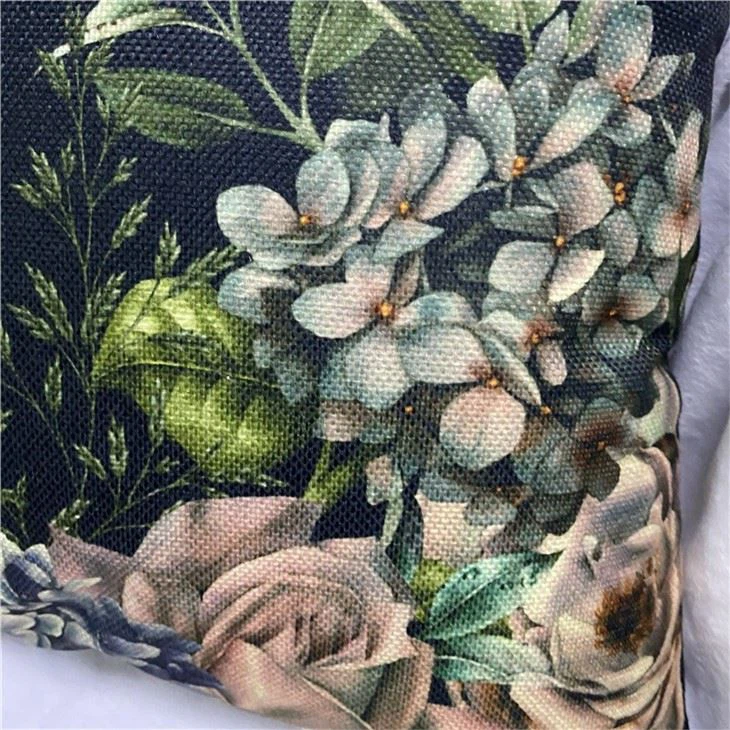 Vintage Floral Throw Pillows