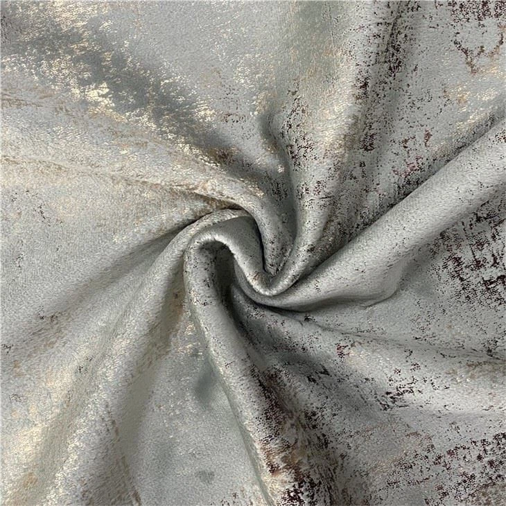 Bronzing Upholstery Velvet Fabric