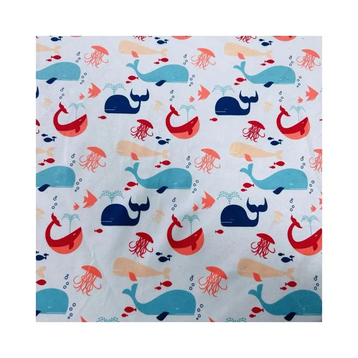 Drapp tas-sufan minky cartoon