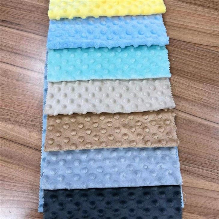 Highweight Minky Dot Fabric For Blanket,Towel